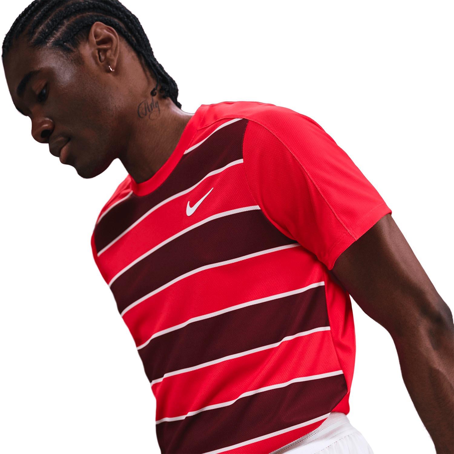 NikeNikeCourt Slam Dri-FIT ADV Erkek Tenis Tişörtü