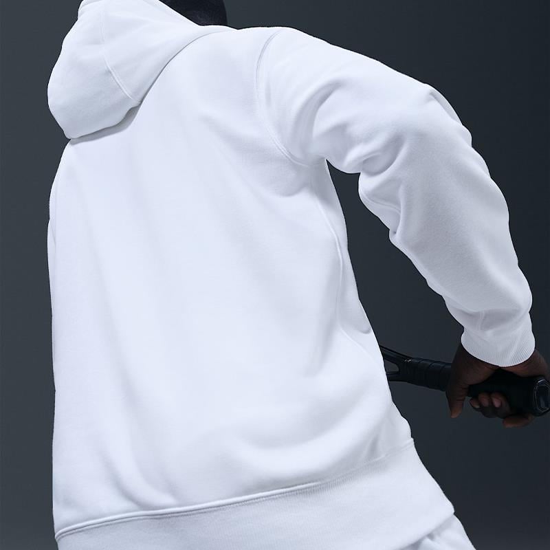 NikeNikeCourt Heritage Dri-FIT French Terry Erkek Tenis Hoodie