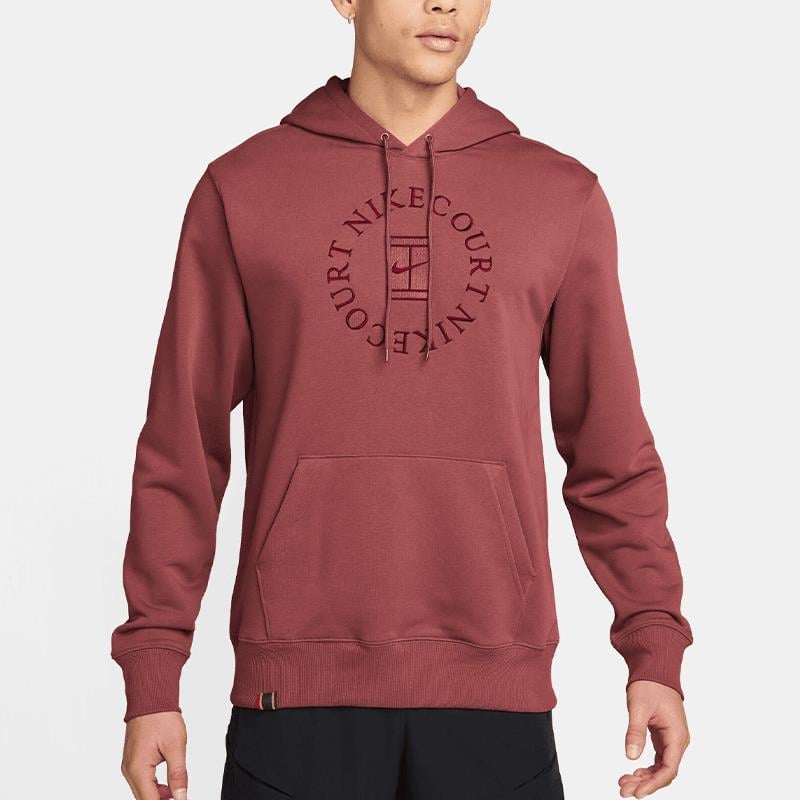 NikeNikeCourt Heritage Dri-FIT French Terry Erkek Tenis Hoodie