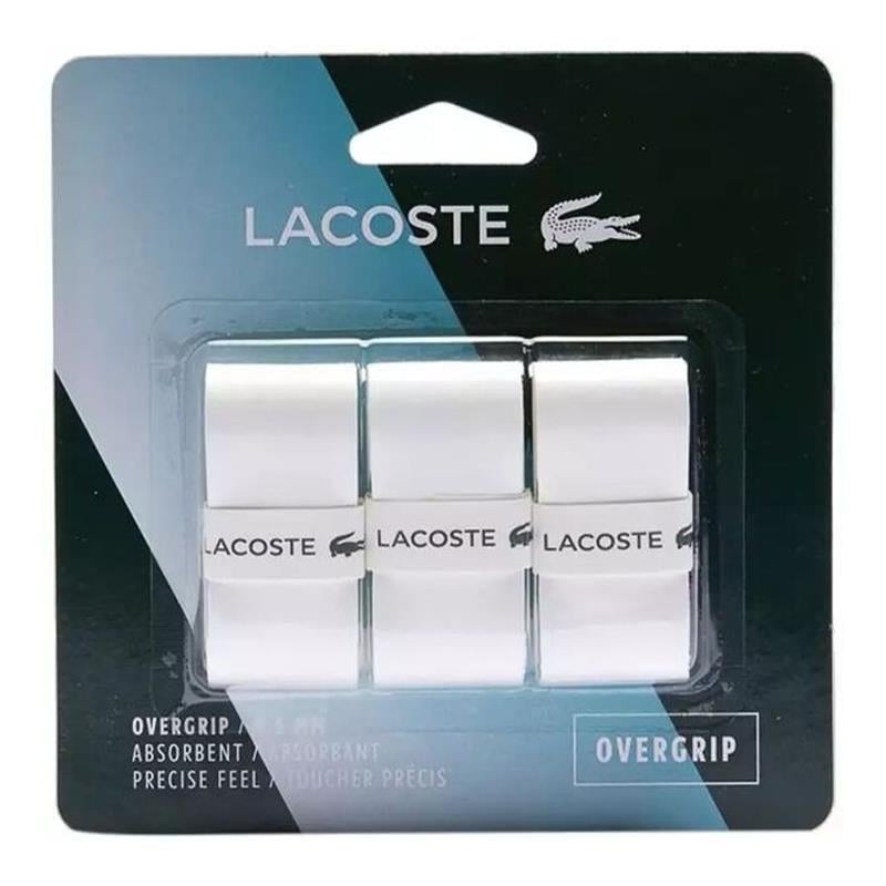 Lacoste Lacoste Surgrip White 3'lü Overgrip
