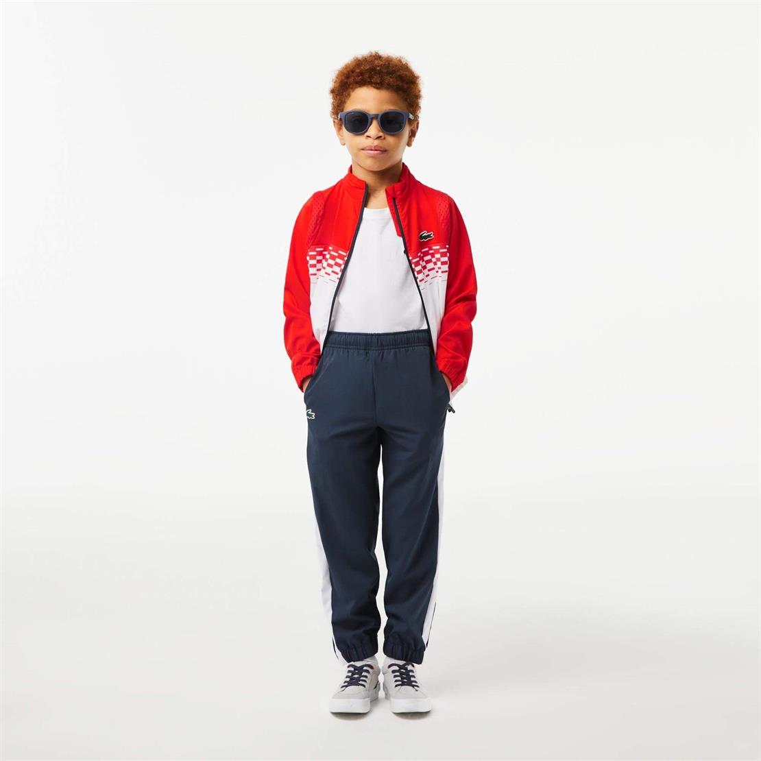 Lacoste Lacoste Erkek Çocuk Renk Bloklu Renkli Eşofman Takımı