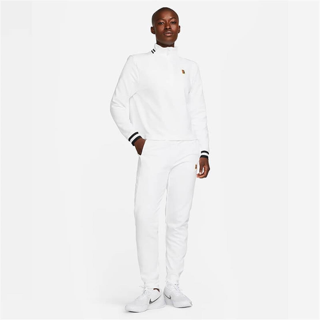 NikeNikeCourt Dri-FIT Heritage Fransız Havlu Kumaşı Kadın Tenis Üstü