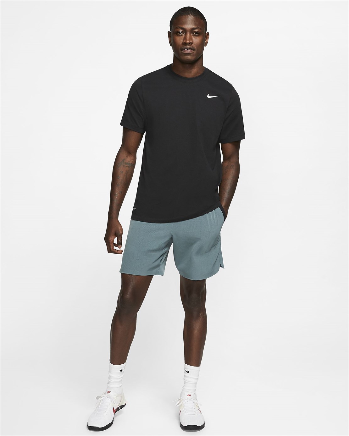 NikeNike Dir-Fit Dry Crew Erkek Antrenman Tişörtü