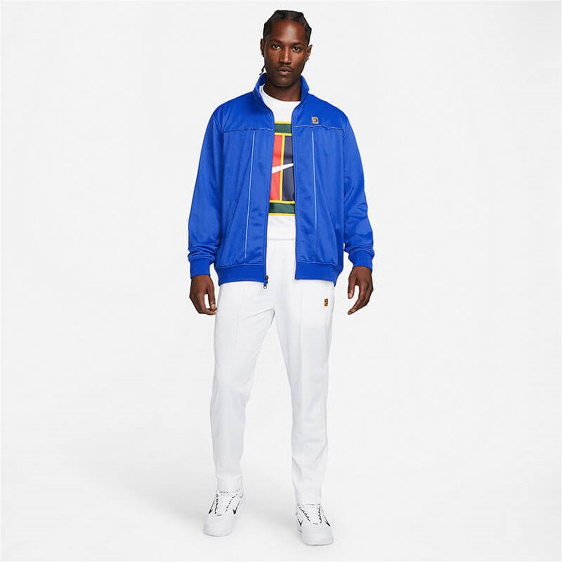 NikeNike Heritage Logo Erkek Tenis Ceketi