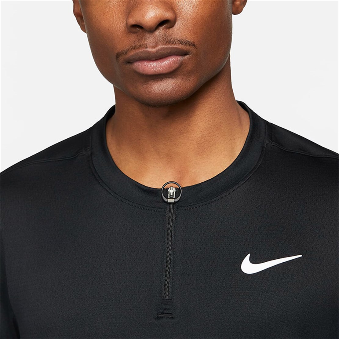 NikeNikeCourt Dri-FIT Advantage Yarım Fermuarlı Erkek Tenis Üstü