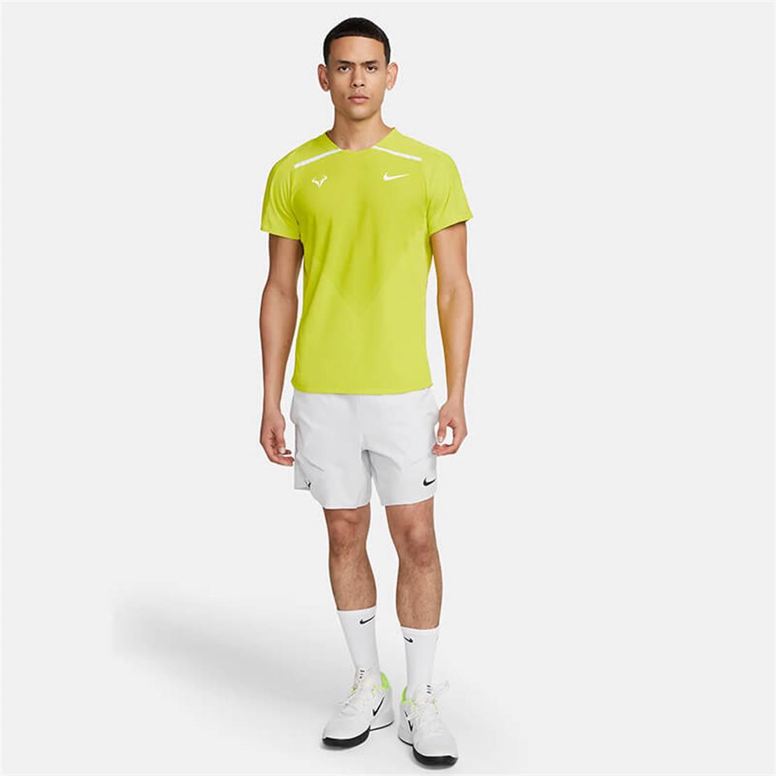 NikeNikeCourt Dri-FIT Rafa Challenger Kısa Kollu Erkek Tenis Üstü