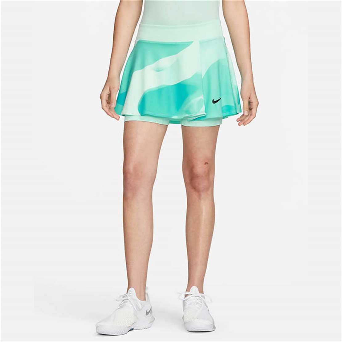 NikeNike Dri-Fit Victory Baskılı Kadın Tenis Eteği