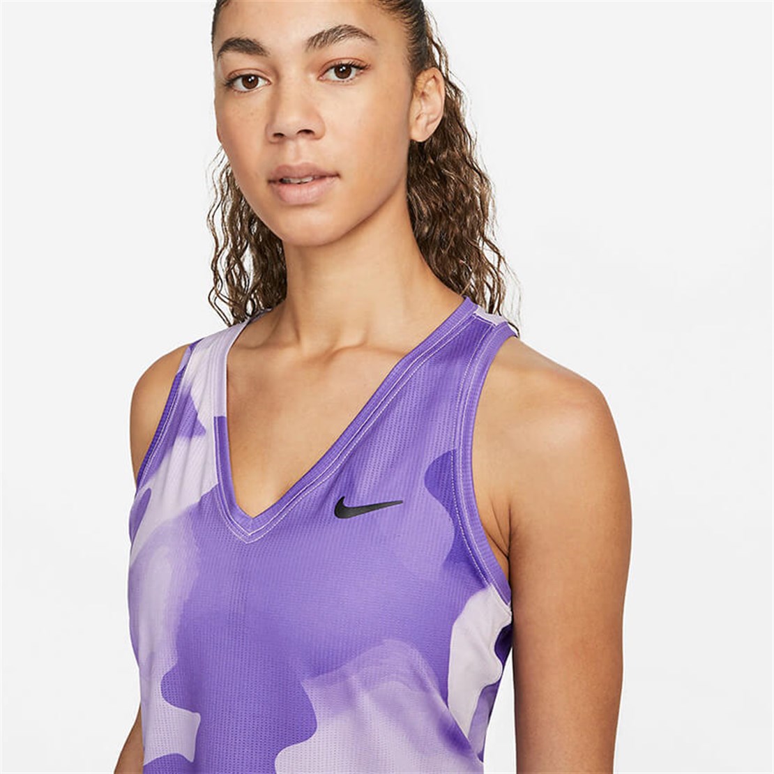 NikeNike Dri-FIT Victory Baskılı Kadın Tenis Atleti