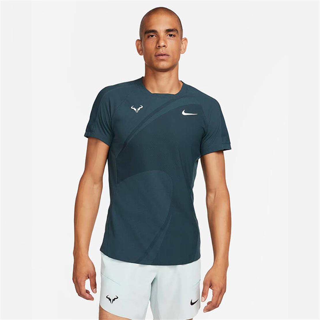 NikeNikeRafa Dri-FIT ADV Kısa Kollu Erkek Tenis Üstü