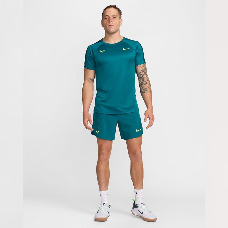 NikeNike Dri-FIT Rafa Challenger Kısa Kollu Erkek Tenis Üstü