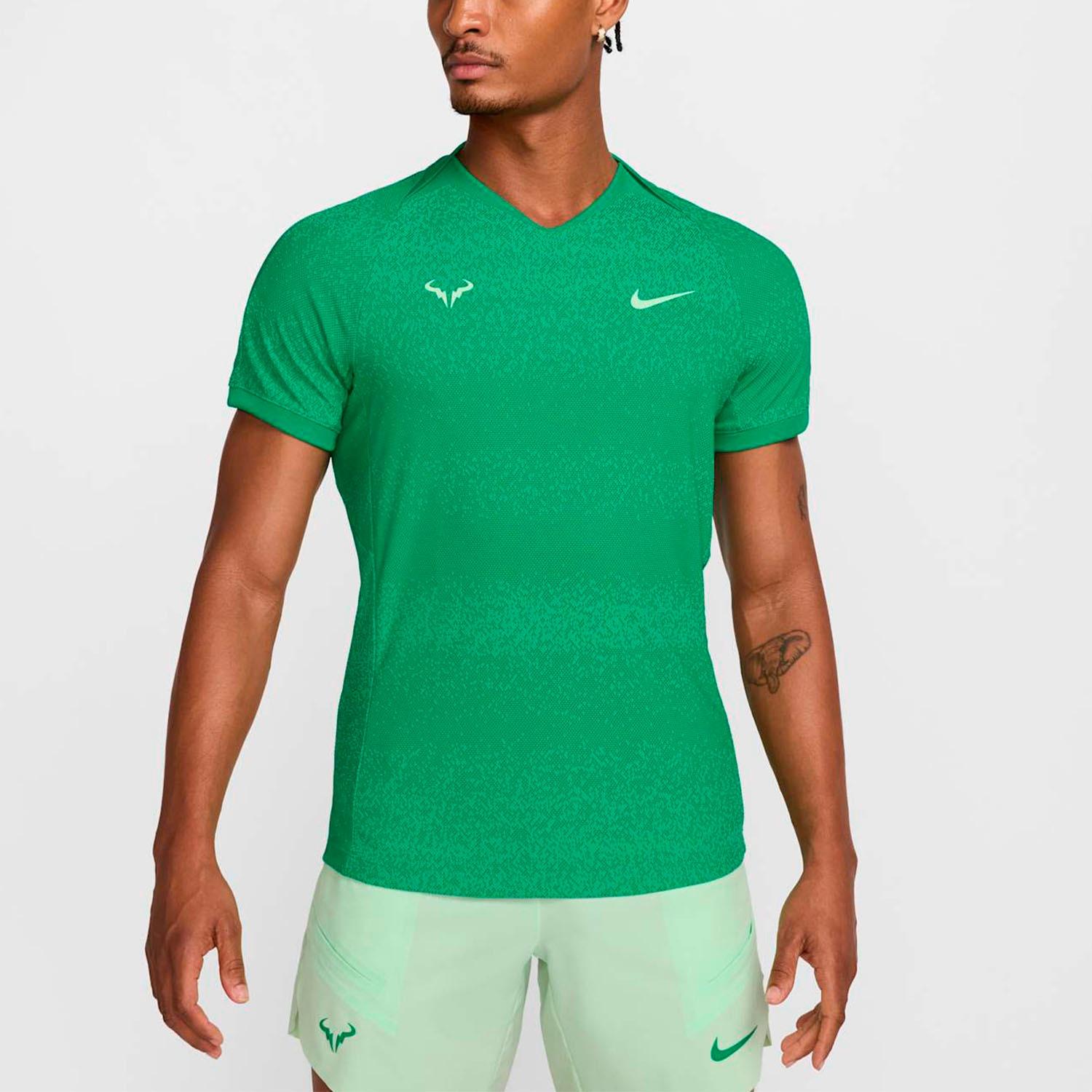 NikeNike Rafa Dri-FIT ADV Kısa Kollu Erkek Tenis Üstü