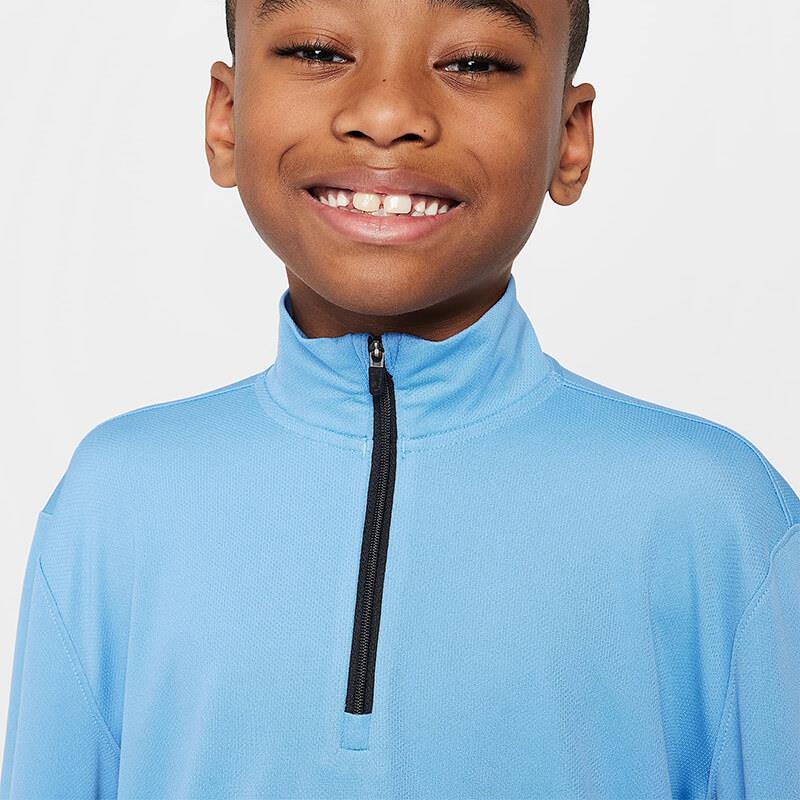 NikeNike Multi Dri-FIT UV Uzun Kollu Yarım Fermuarlı Erkek Çocuk Antreman Üstü