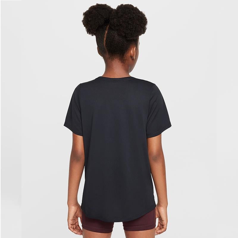 NikeNike One Fitted Dri-FIT Kısa Kollu Kız Çocuk Antreman Üstü