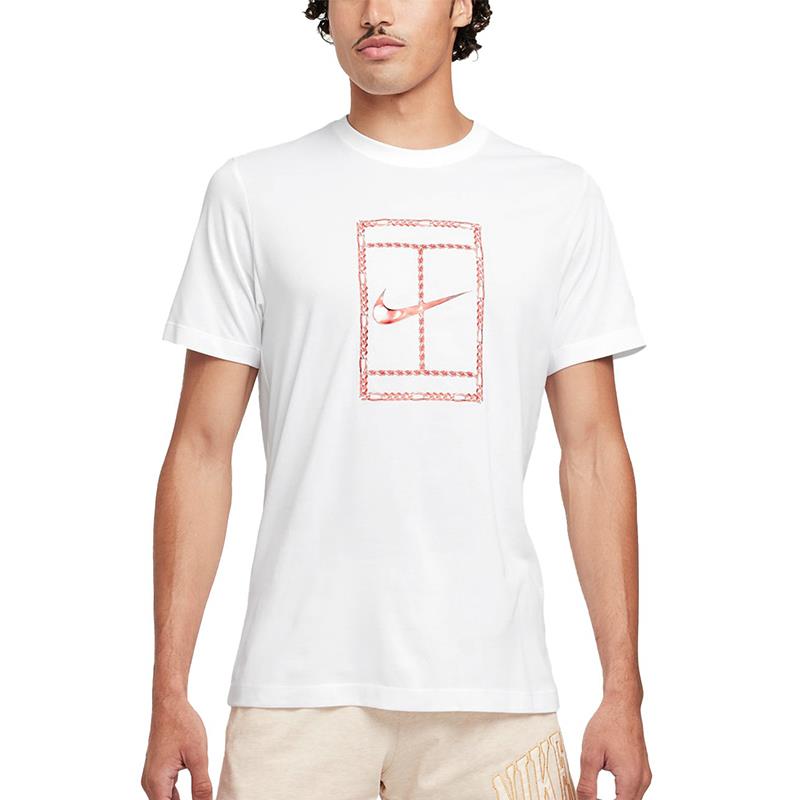 NikeNike Court Dri-Fit Erkek Tenis Tişörtü