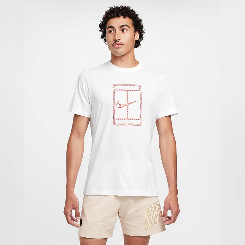 NikeNike Court Dri-Fit Erkek Tenis Tişörtü