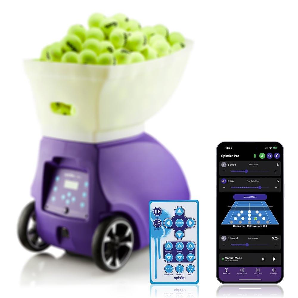 SpinfireSpinfire Pro2 Çok Fonksiyonlu Tenis Top Atma Makinesi