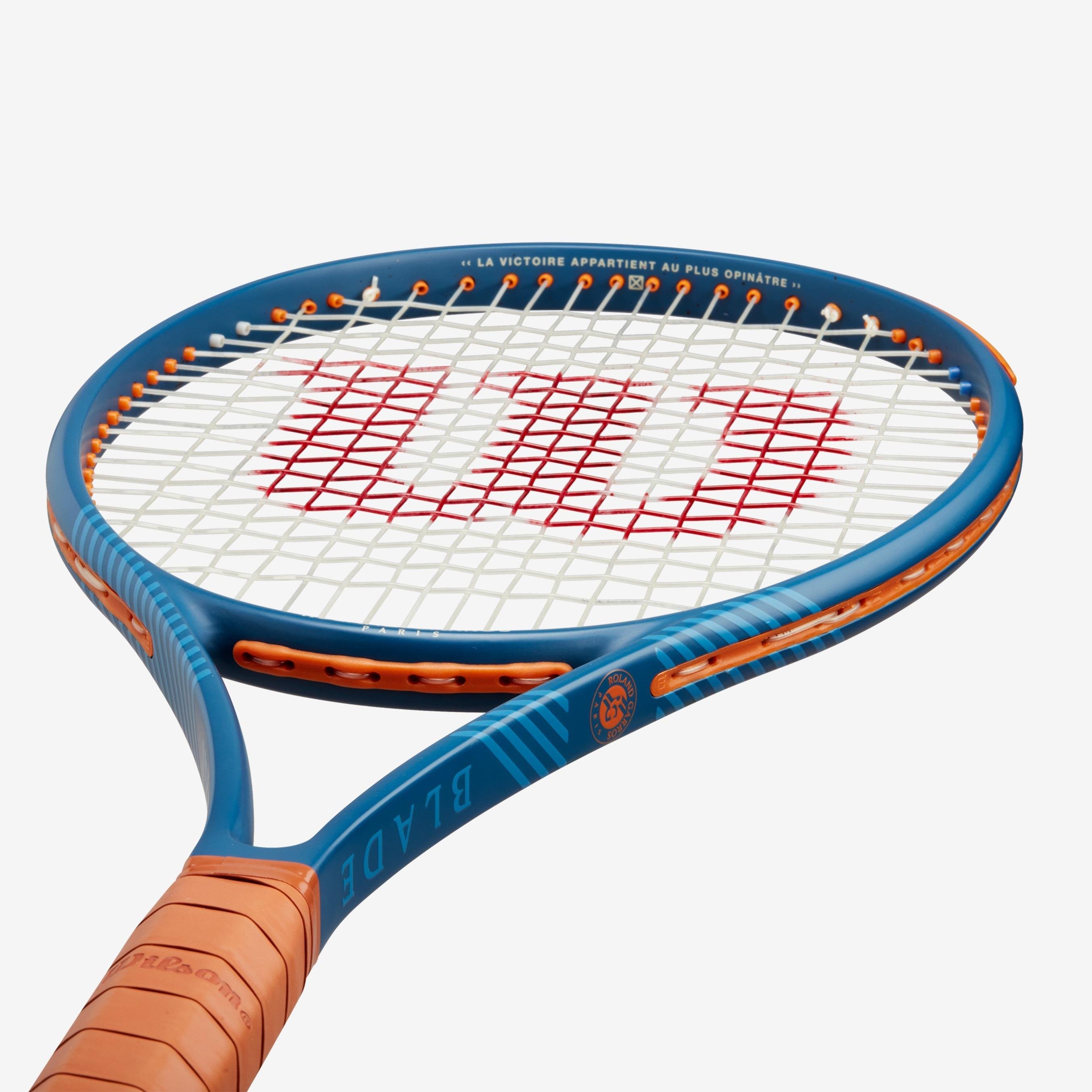 Wilson Blade 98 Roland Garros テニスラケット Wilson x Roland Garros Blade 98 (16x19) v9 Tenis Raketi | Merit Spor