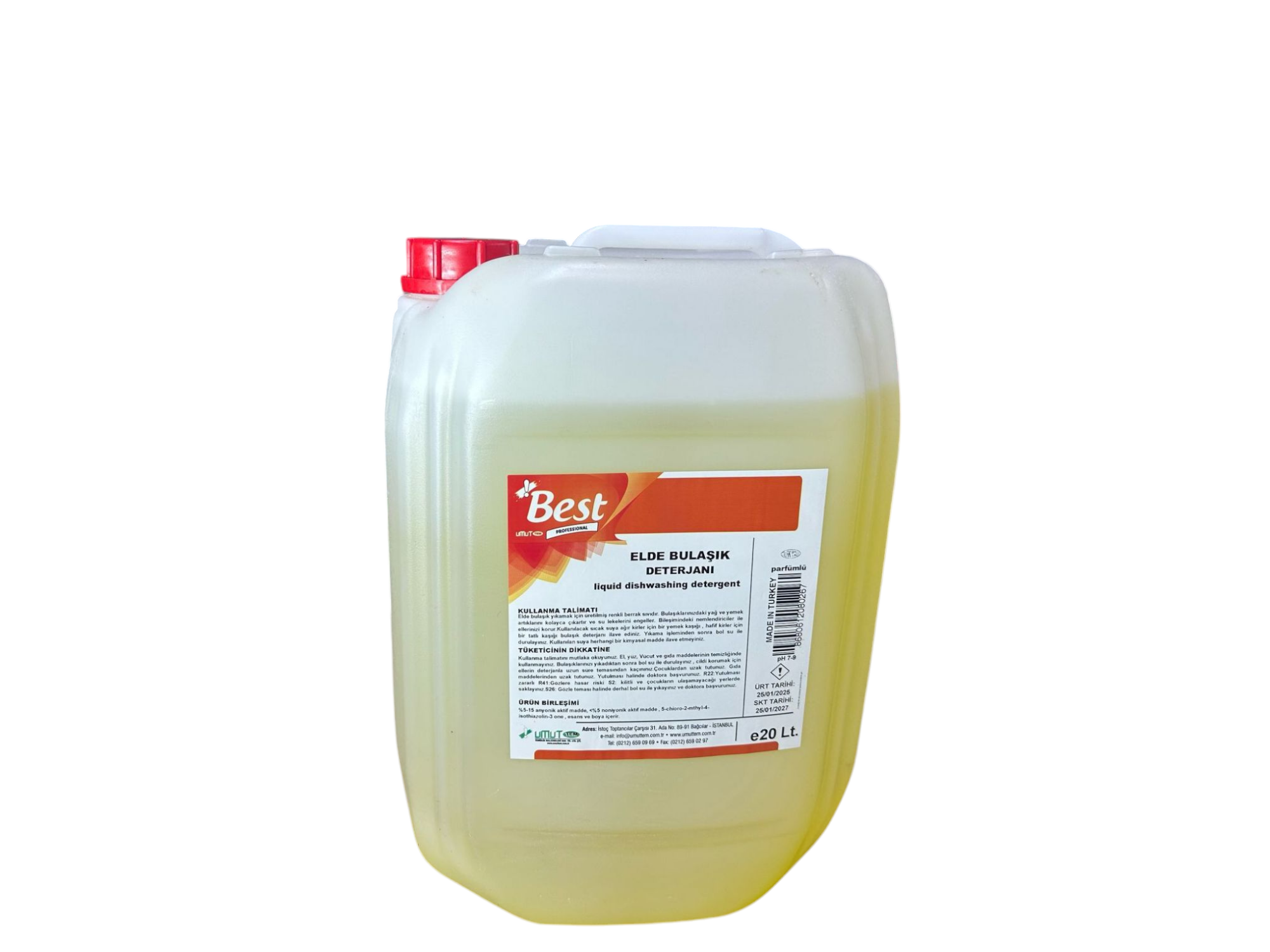 Best Bulaşık Deterjani 20 Lt