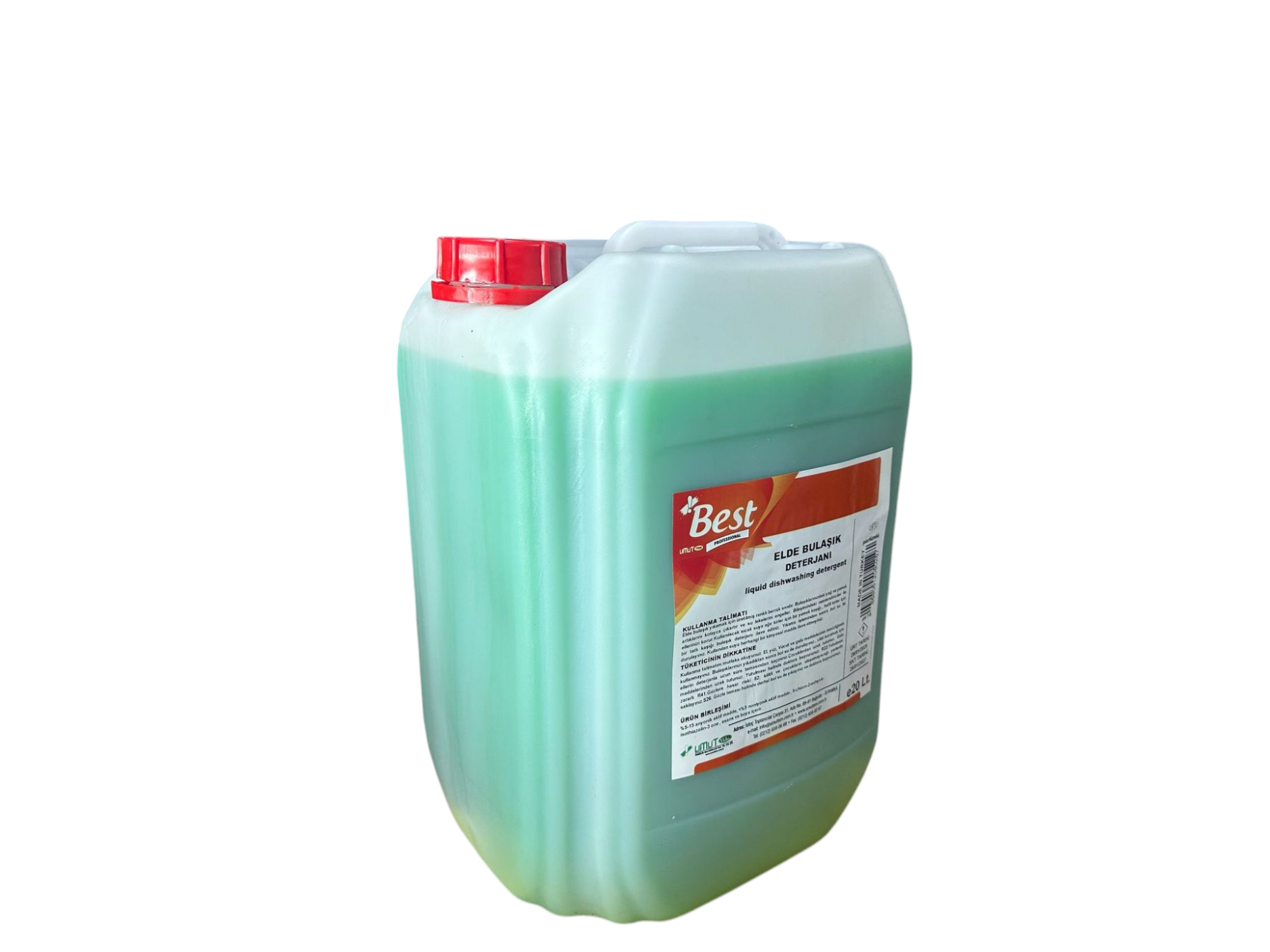 Best Elde Bulaşık Deterjanı Yeşil 20 Lt