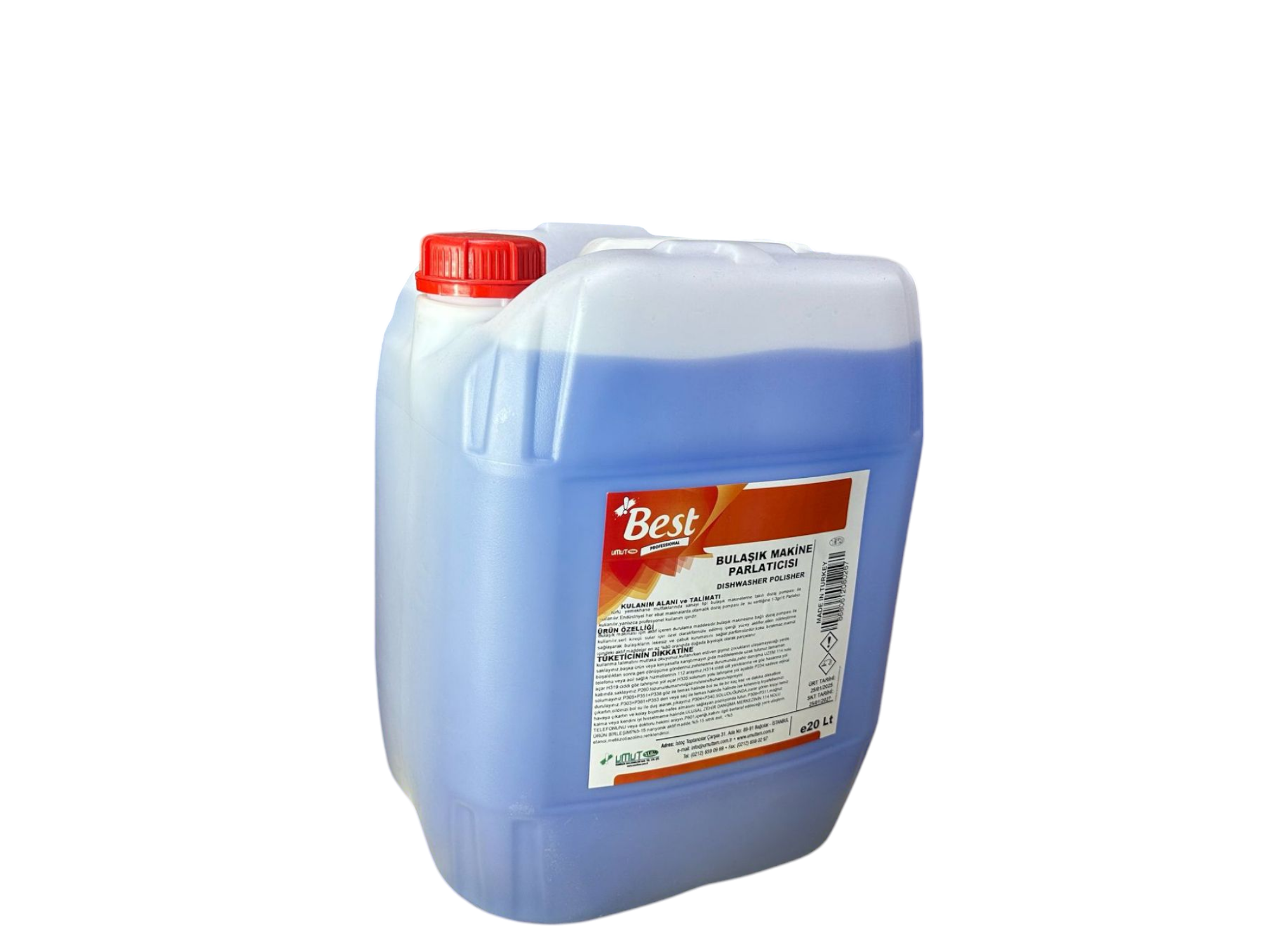 Best Endüstriyel Bulaşık Makine Parlatıcısı 20 Lt