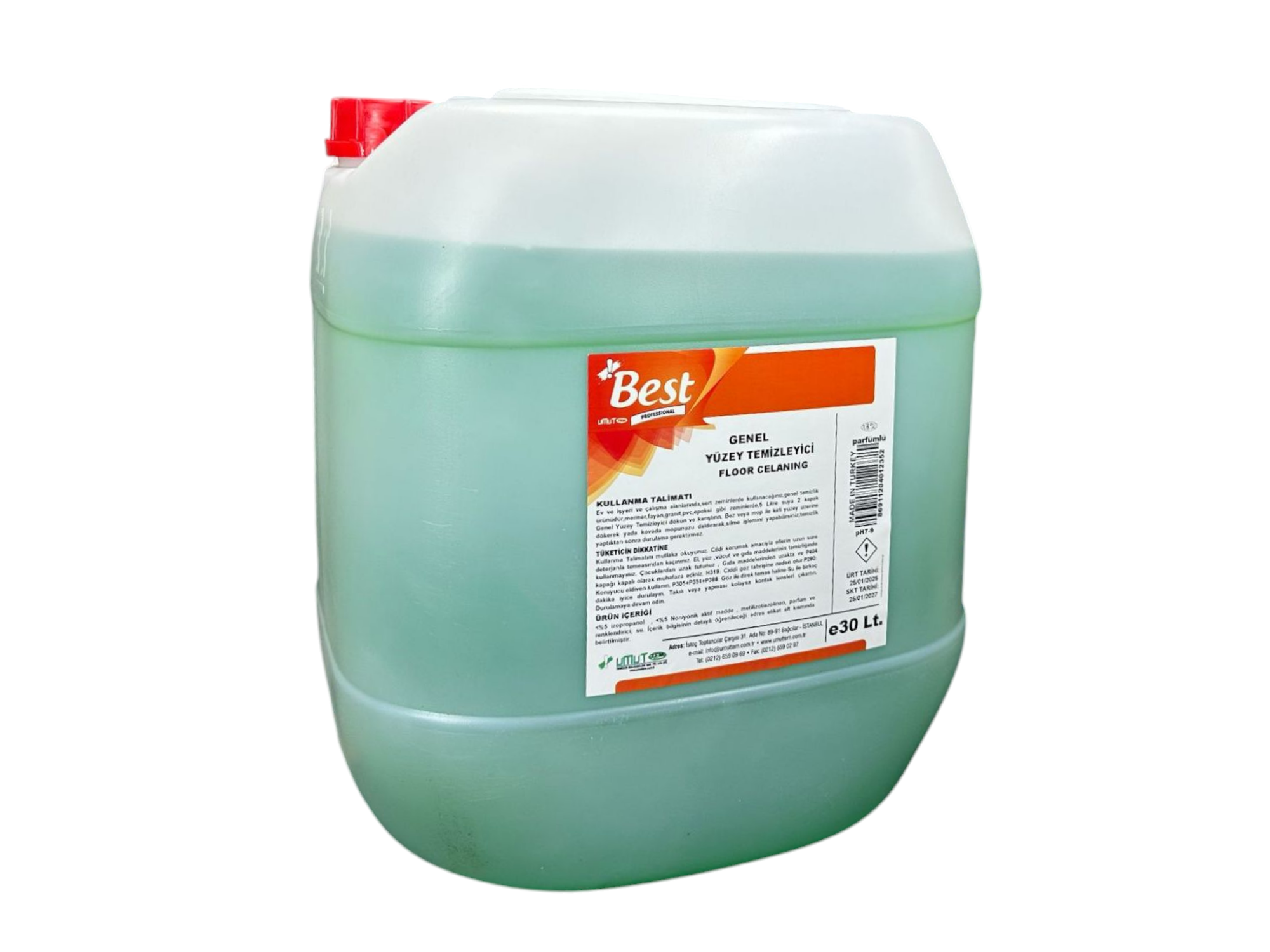 Best Genel Yüzey Temizleyici Çam Kokulu 30 Lt