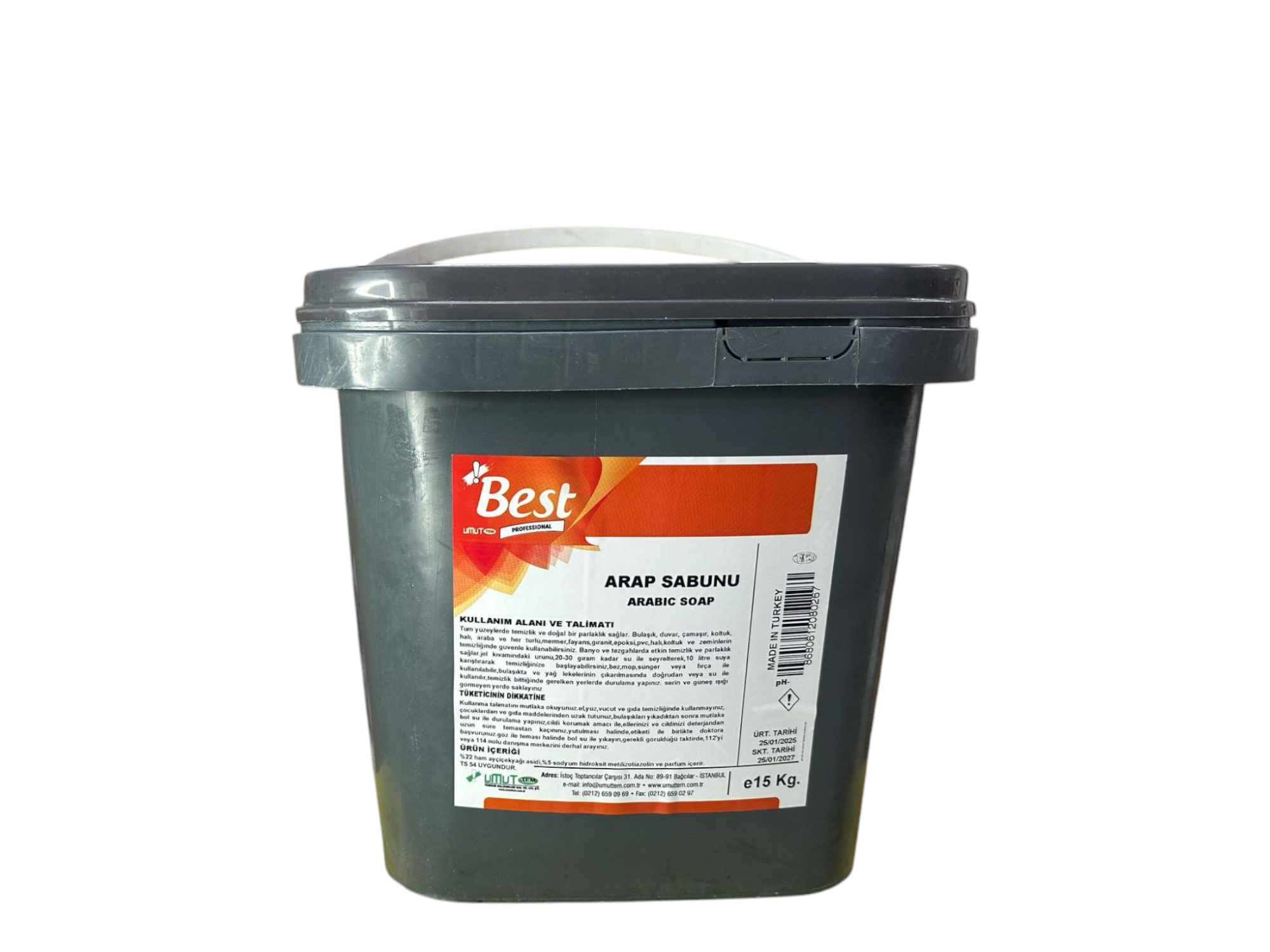 Best Jel Kova Arap Sabunu 15 Kg 