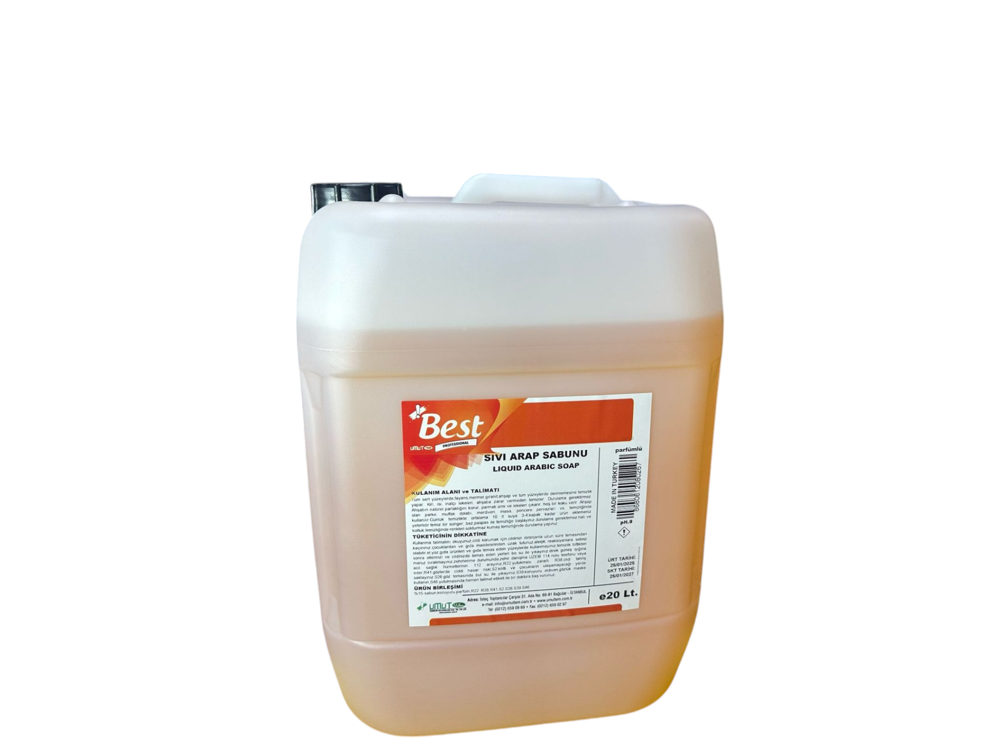Best Sıvı Arap Sabunu 20 Lt 