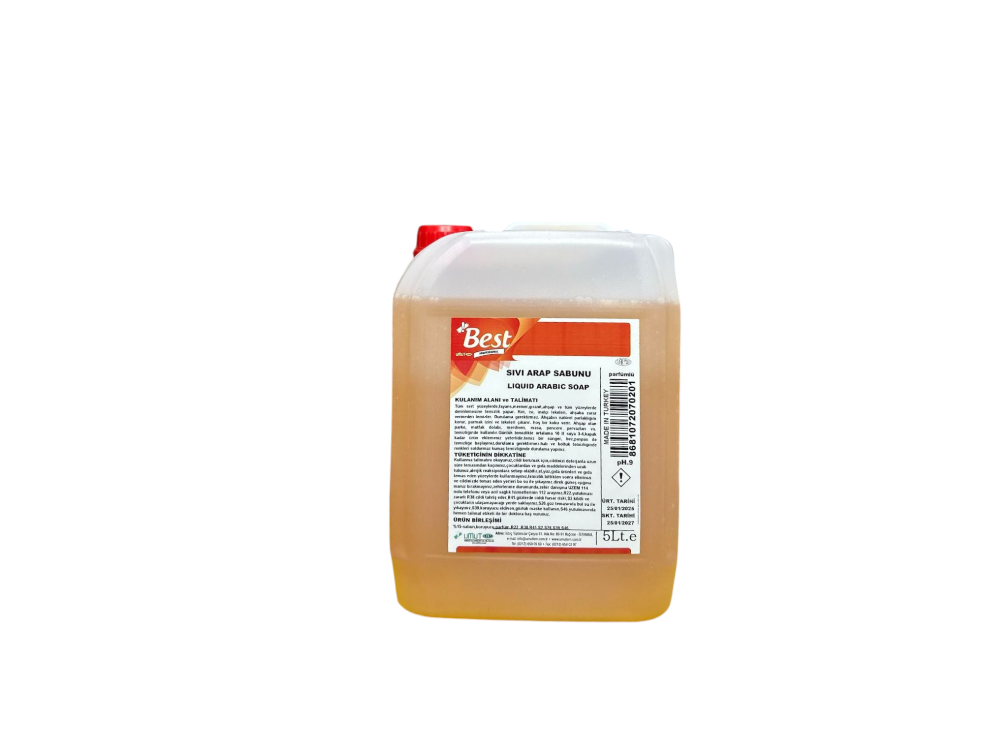 Best Sıvı Arap Sabunu 5 Lt