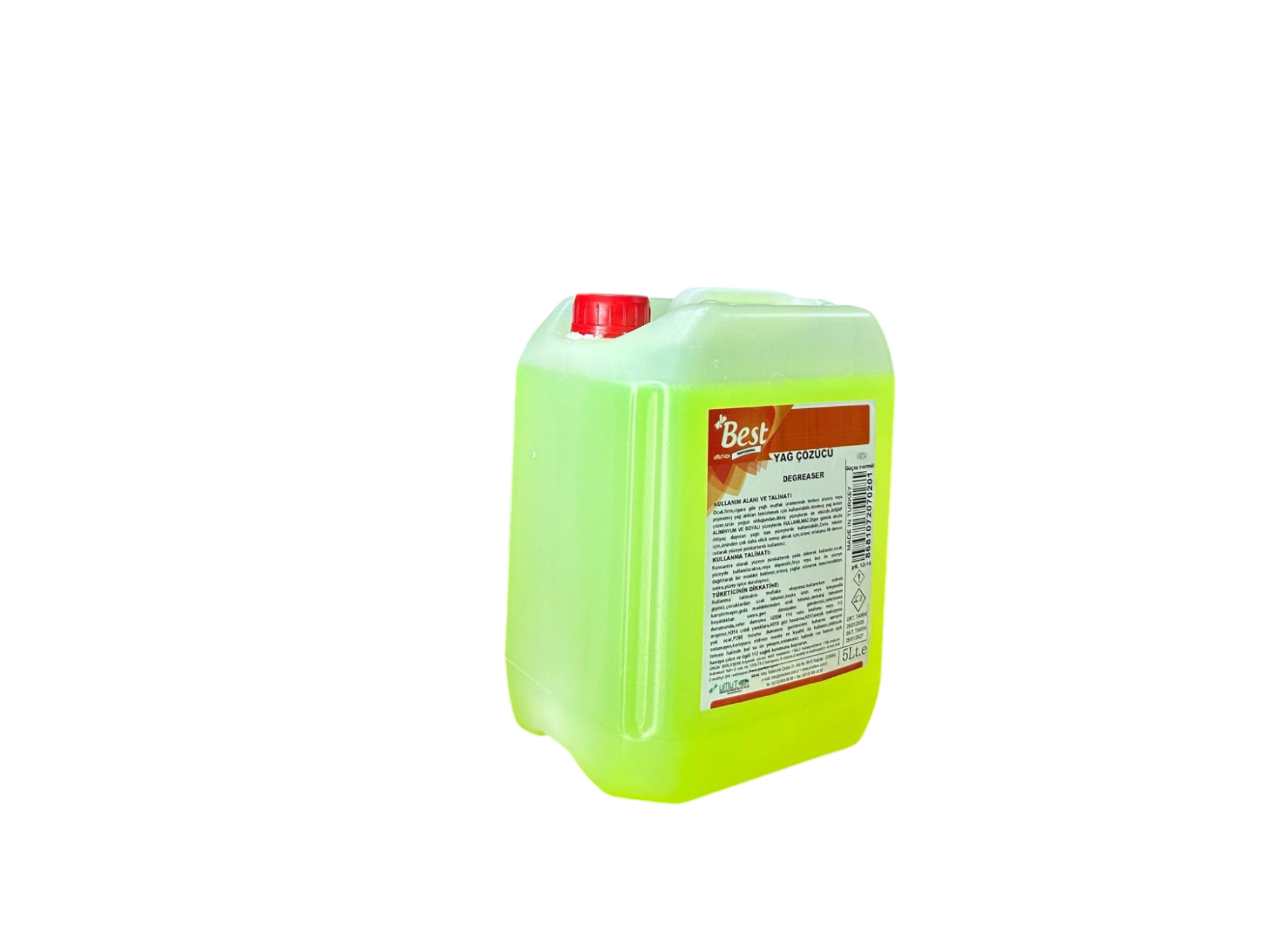 Best Yağ Çözücü 5 Lt