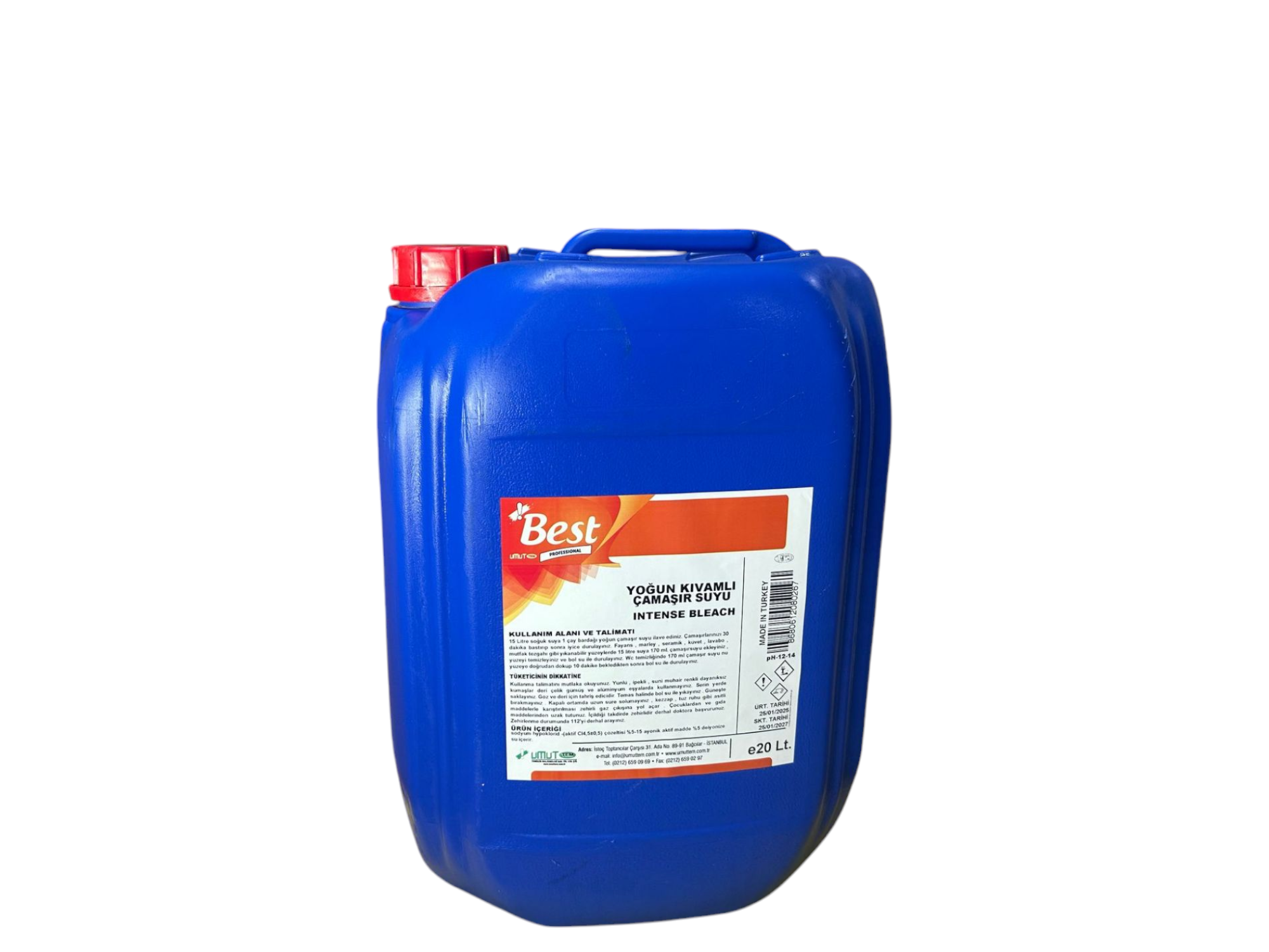 Best Yoğun Çamaşır Suyu 20 Lt