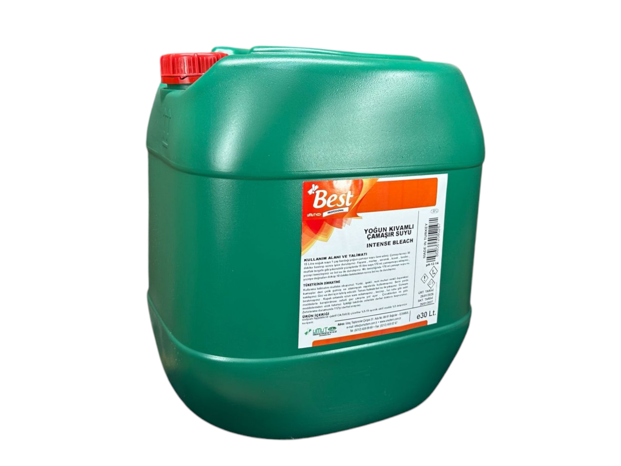 Best Yoğun Kıvamlı Çamaşır Suyu 30 Lt
