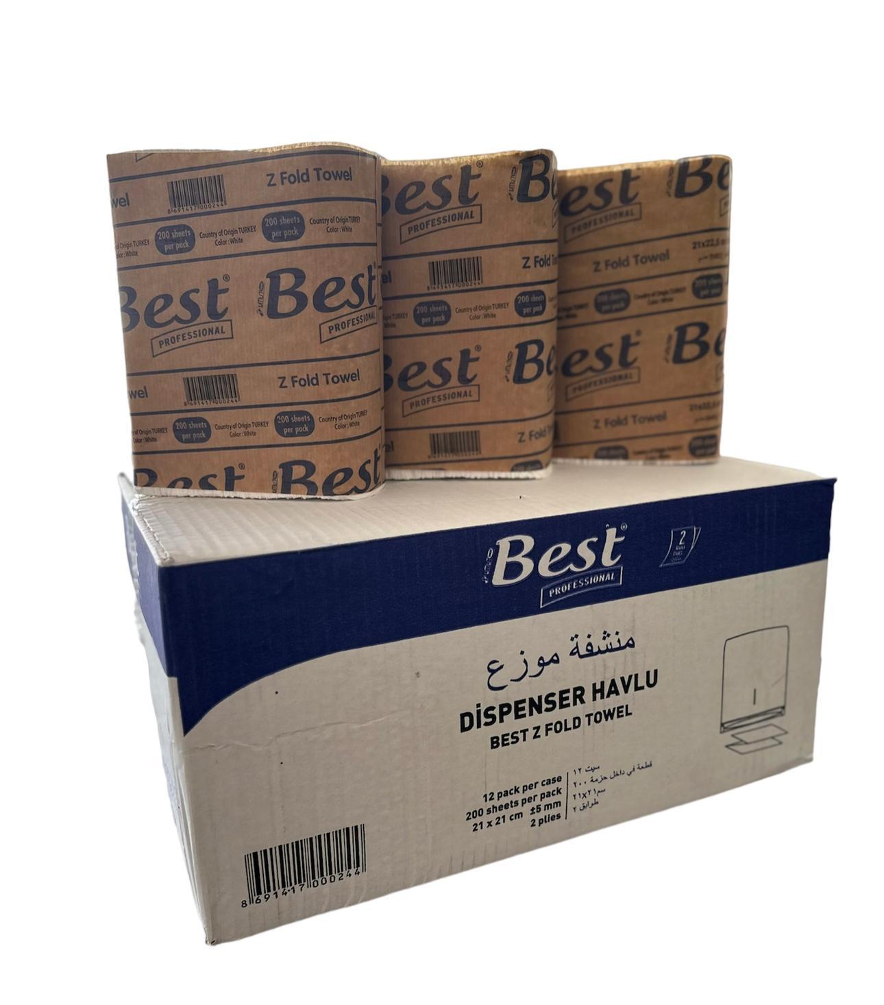 Best Z Katlama Dispenser Havlu 12 x 200 ' lü