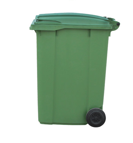 Çöp Konteyneri 360 Litre Plastik Yeşil