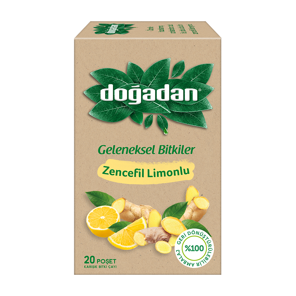 Doğadan Limon&Zencefil Çayı 20'li