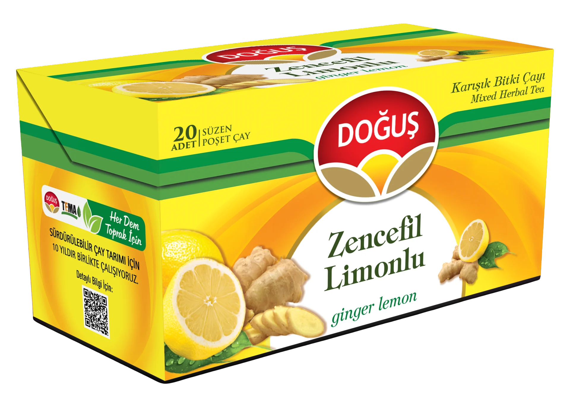 Doğuş Zencefil & Limon Çayı 20'li