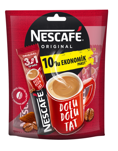 Nescafe 3'ü 1 Arada Kahve 17,5 Gr 10'lu