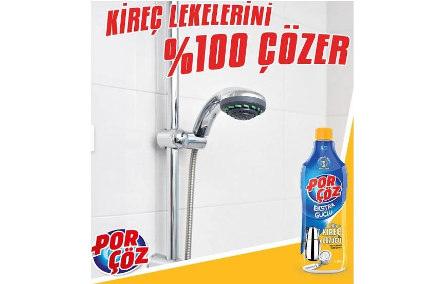 Porçöz Pas ve Kireç Çözücü 1 Lt