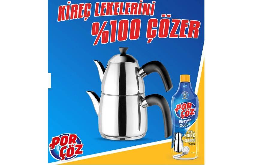 Porçöz Pas ve Kireç Çözücü 1 Lt