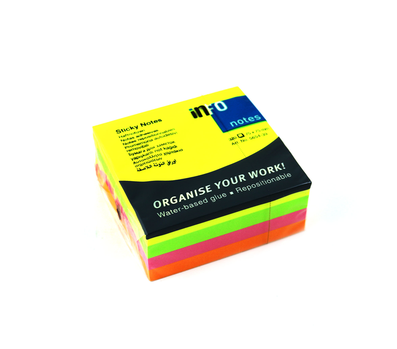 Postit Yapışkanlı Not Kağıdı 4 Renk 320 Yaprak