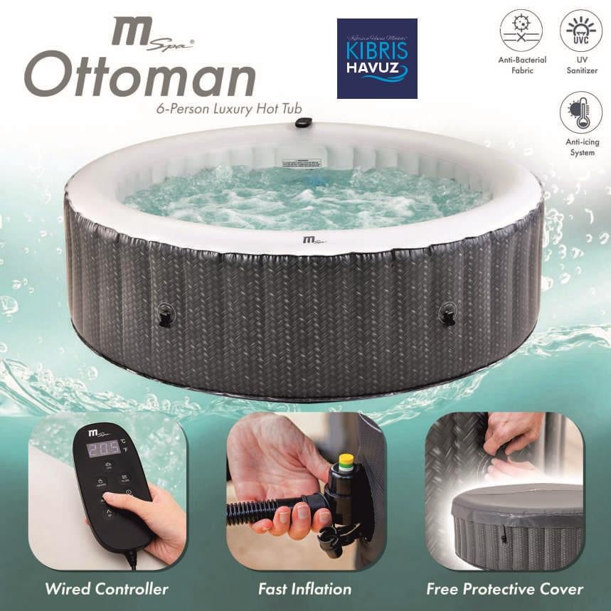 Spa Jakuzi Ottoman Havuz - 6 Kişilik | Spa Jakuzi | Spa Jakuzi | Spa Jakuzi Ottoman Havuz C-OM061 6 Kişilik | MSPA | Havuz.com.tr - Havuz Malzemeleri & Ekipmanları