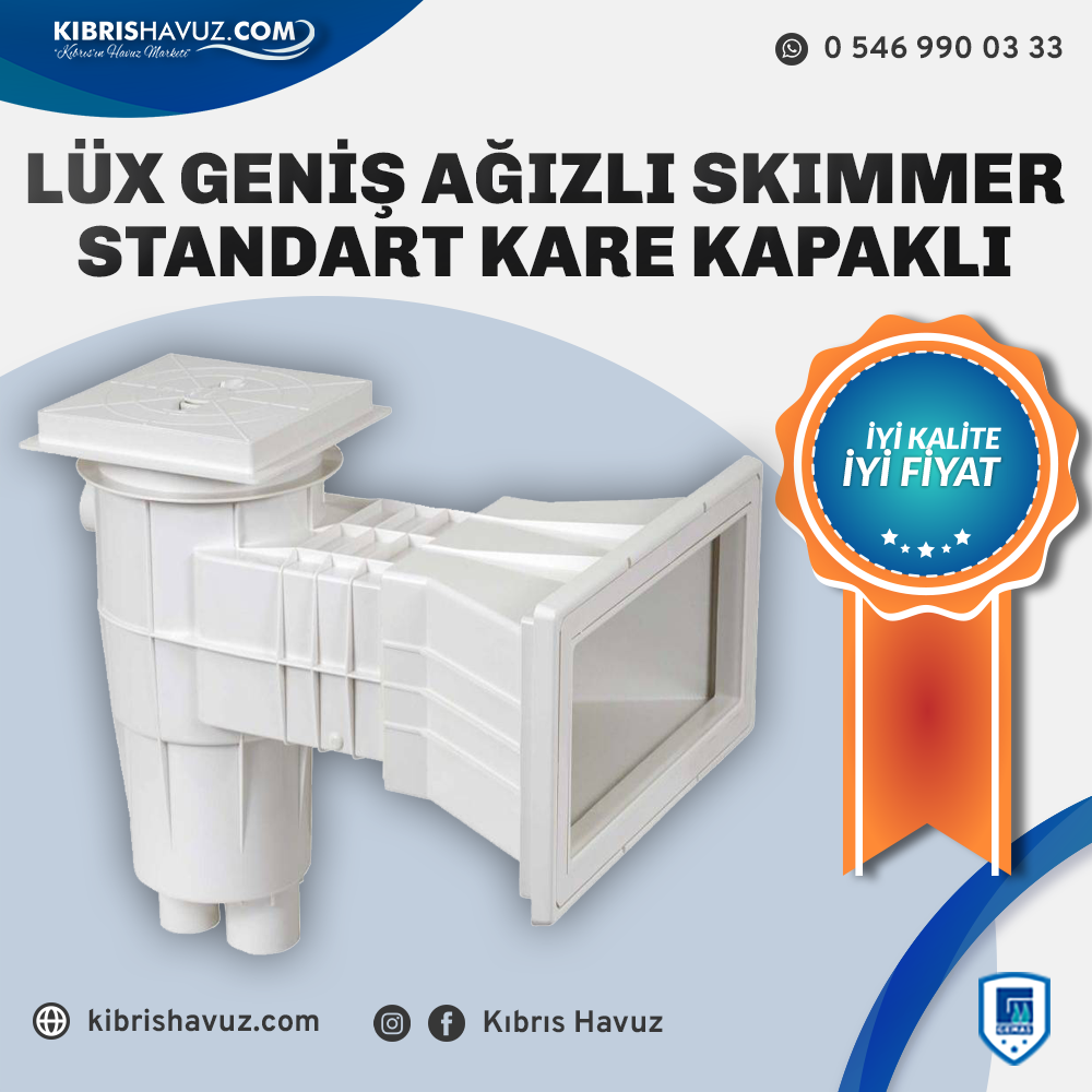 Lüx Geniş Ağızlı Skimmer | Skimmer | Lüx Geniş Ağızlı Skimmer