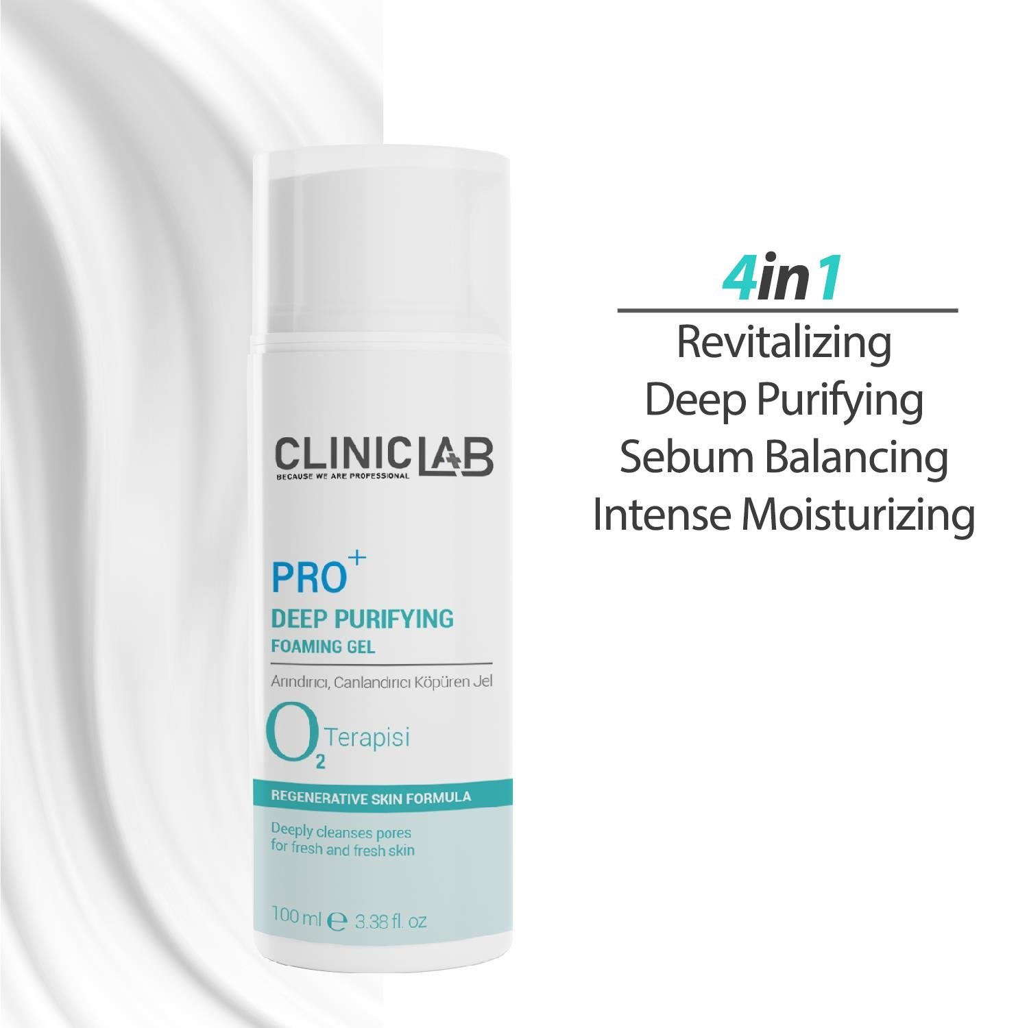 Cliniclab Pro+ Deep Purifying Foaming Gel 100 mL