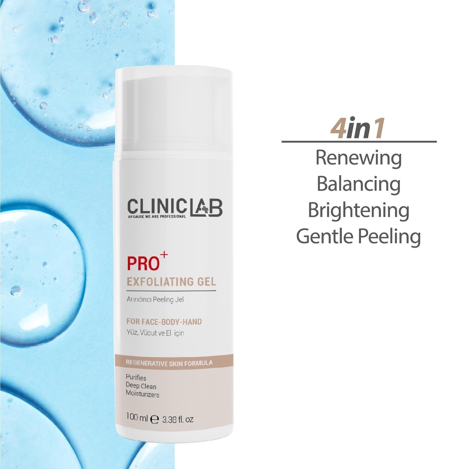 Cliniclab Pro+ Exfoliating Gel 100 mL 