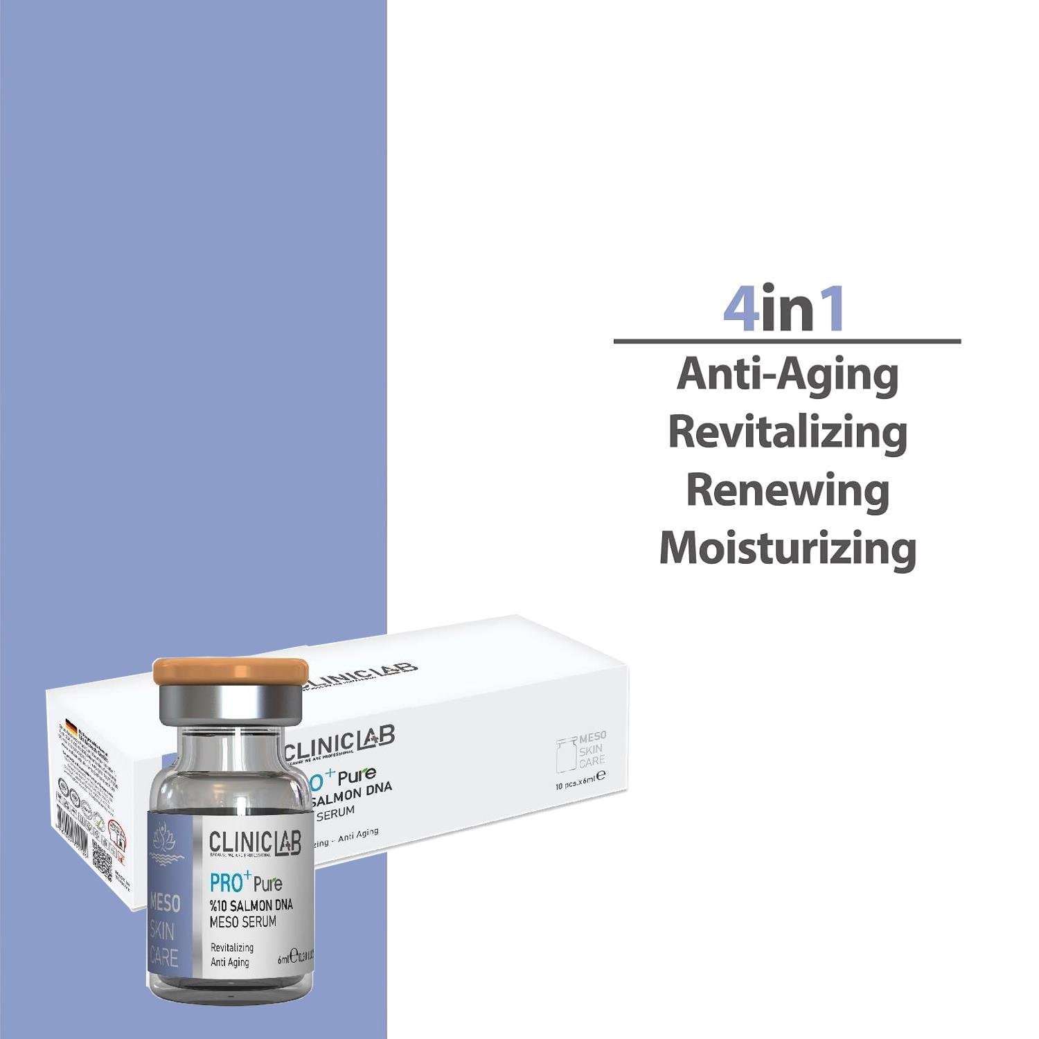 Cliniclab Pro+ Pure %10 Salmon DNA Meso Serum 6 mL x 10 pcs