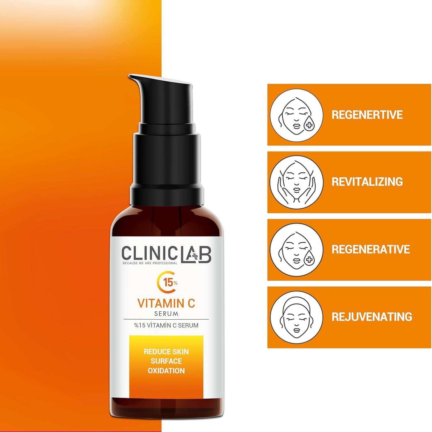 Cliniclab Vitamin C % 15 Serum 30 mL