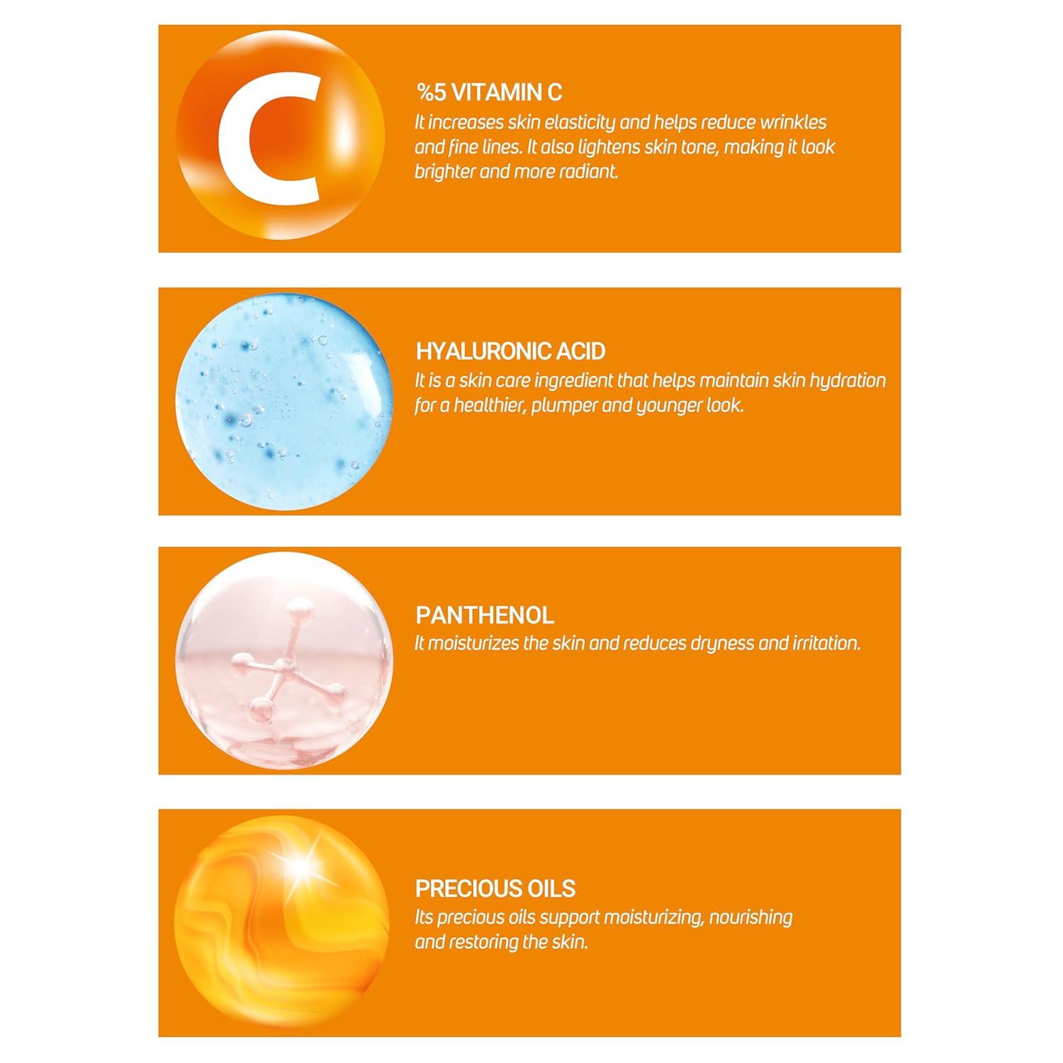 Cliniclab Vitamin C % 5 Cream 50 mL
