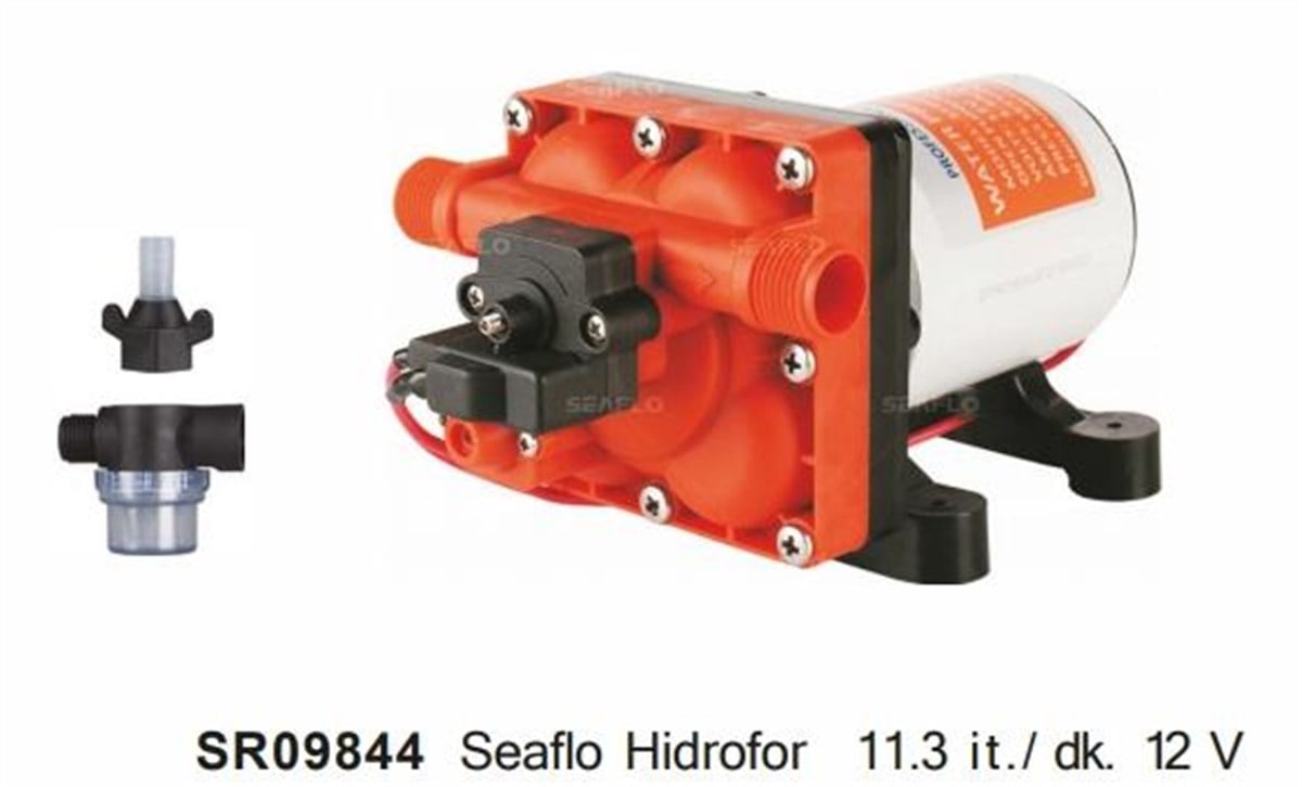 12V 55PSİ 11.30LT/DK SEAFLO HIDROFOR