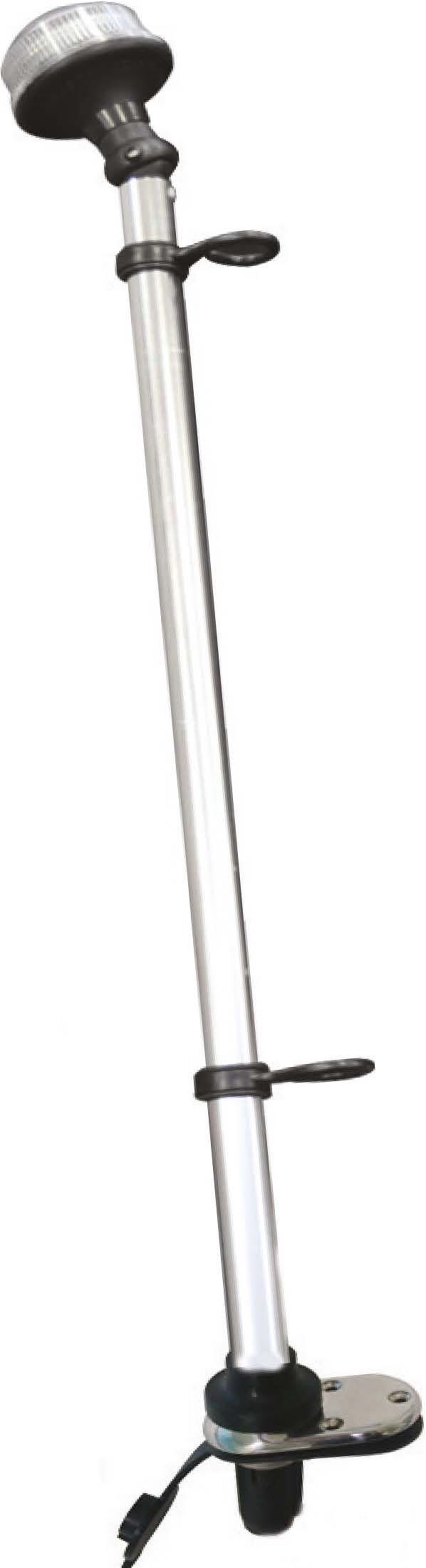 12V Led Işıklı Bayrak Direği Sökülebilir Sr 19504