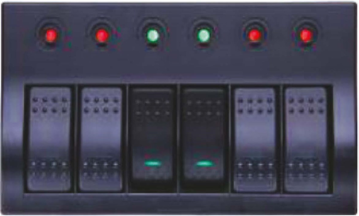 4Lü Switch Panel Ym Amphora C S 15130