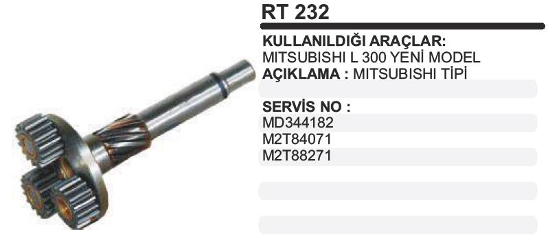 AESRT232-Marş Rediktörü